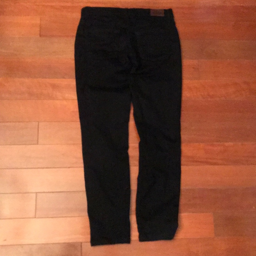 Fossil never worn ultra black pencil denim black jeans / pants - Picture 3 of 8
